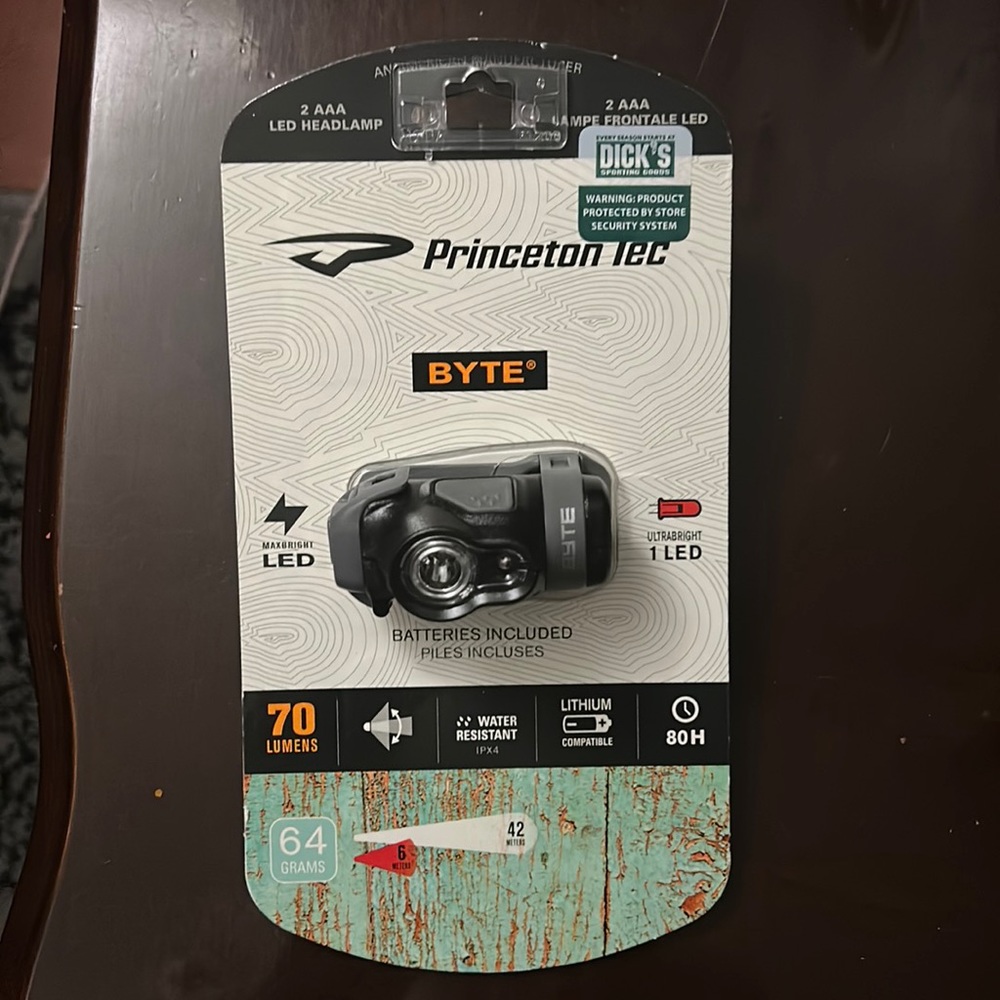 Princeton tec Headlamp